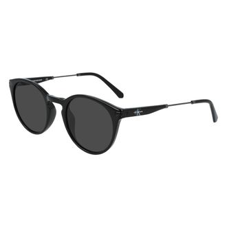 Calvin Klein Ronde zonnebril - unisex - Accessoires - Zwart - Maat: 49 MM