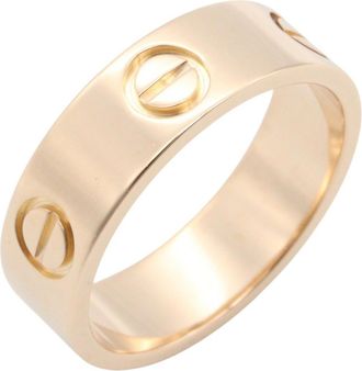 Cartier Gold Pink Gold (18K) Band Ring (Pre-Owned)