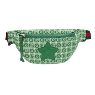 Gucci Pre-owned Interlocking G Childrens Belt Bag 502095 - - Pre-owned - Donna - Verde - ONE SIZE