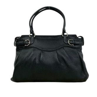 Ferragamo Pre-owned Handbags, female, Black, Size: ONE SIZE Pre-owned Leather Tote Bag