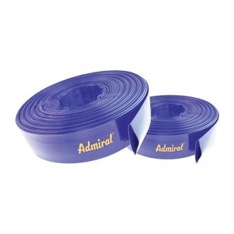Admiral Sportswear Manguera Plana Admiflat Id 203mm L.50m Azul Rl.admiral (por 50)