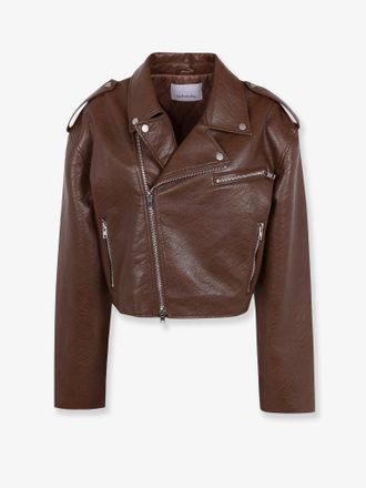 Frankie Shop Giacca biker Daphne in pelle - THE FRANKIE SHOP - gender_Woman