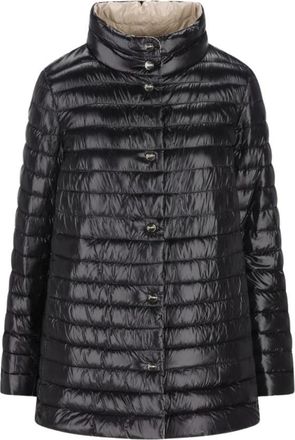 Herno Reversible donsjas - Dames - Winterjassen - Zwart - L - Jassen