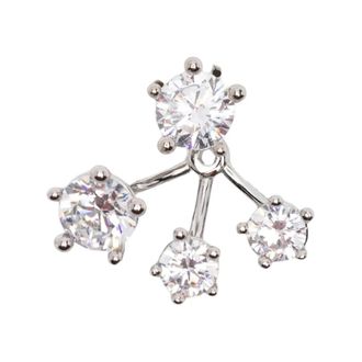 Panconesi Constellation Cluster Earrings - Dames - Oorbellen - Grijs - ONE Size - Accessoires