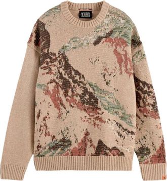 Scotch & Soda Heren, Truien, Bruin, Maat: XL
