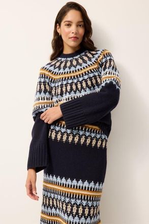 Marie Oliver Dion Sweater in Sea at Nordstrom, Size X-Small