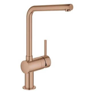 GROHE Mezclador Monomando De Fregadero Grohe Minta, Ca&ntilde;o En L, 31375dl0