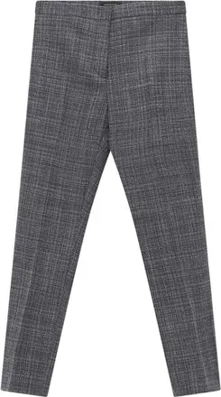 Fabiana Filippi Broeken, Dames, Blauw, 2Xl, Wol, Slim-fit Broeken