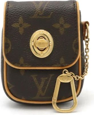 Louis Vuitton Pre-owned Canvas pouches - Dames - Vintage Accessoires - Bruin - ONE Size - Vintage