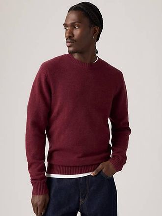 Levi's Original Housemark Sweater - Mens - XXL - Purple / Tawny Port