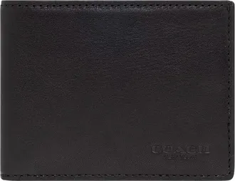 Coach Slim Bifold Leather Wallet