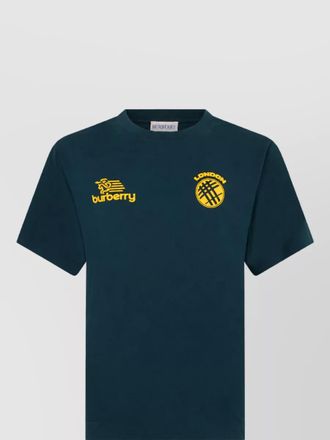 Burberry cotton printed short-sleeve t-shirt