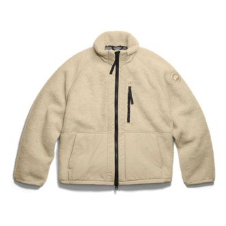 Canada Goose Light Jackets, male, Beige, Size: XS Westport Fleece Jacket