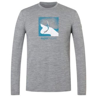 super.natural Almost Done L/S Longsleeve f&uuml;r Herren | grau