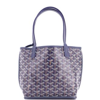 Goyard Anjou Reversible Tote Coated Canvas Mini