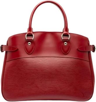 Louis Vuitton Pre-owned Handbags, female, Red, Size: ONE SIZE Pre-owned Vintage Leather Handbag
