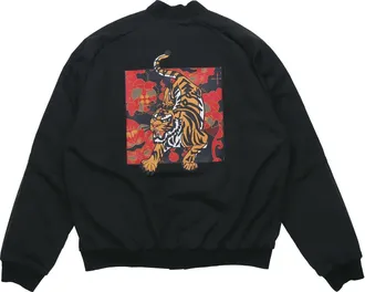 adidas Mic Jkt Bomb Series Pattern Jacket Black GG0777