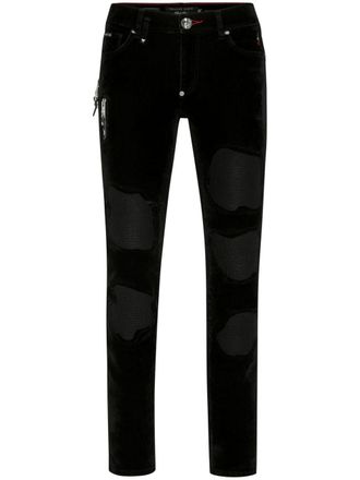 Philipp Plein Jeans skinny Rock Star - Nero