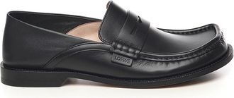 Loewe Campo Flap Back Loafers In Calfskin