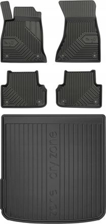 OEM Set 77 Tappetini In Gomma E Tappetini Audi A4 Avant B9 Station Wagon 2015-2023