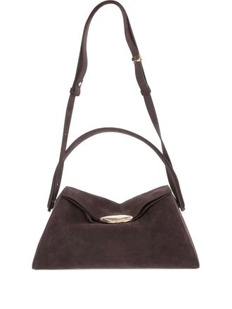 Benedetta Bruzziches suede shoulder bag - women - Calf Leather/Calf Suede - One Size - Brown