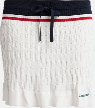 Casablanca Knit Tennis Mini Skirt