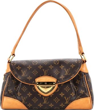 Louis Vuitton Beverly Handbag Monogram Canvas MM shoulder bag - Marrone