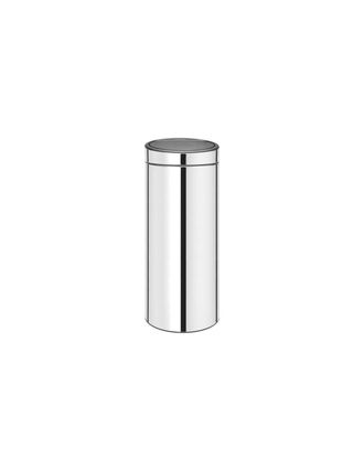 Brabantia Papelera De 30 L Brillante De Acero - Cubo Con Toque - Brabantia