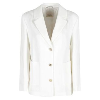Max Mara Blazers, female, White, Size: S Carlotta Jacket