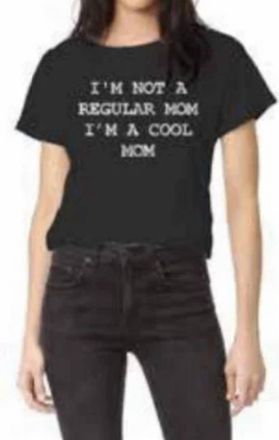 Prince Peter Cool Mom Tee In Black