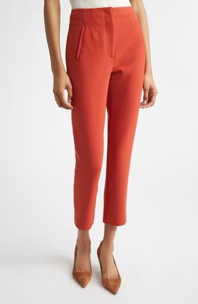 Veronica Beard Stila Pants in Carnelian Red at Nordstrom, Size 00
