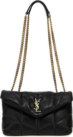 Saint Laurent Puffer Toy Borse A Spalla E Tracolla Nero-Donna