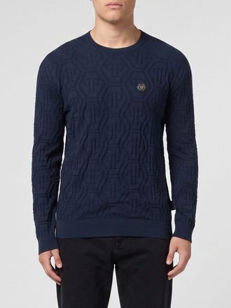 Philipp Plein Maglia a girocollo in cotone PP