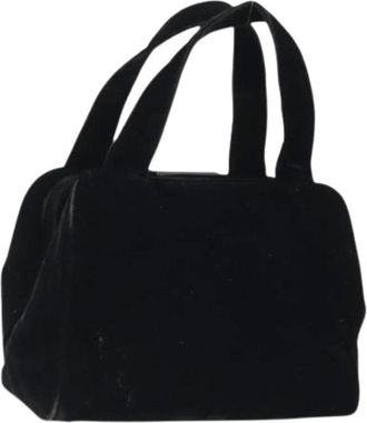Prada Pre-owned Handbags, female, Black, Size: ONE SIZE Pre-owned Vintage Hand Bag