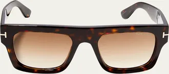 Tom Ford Fausto Square Acetate Sunglasses