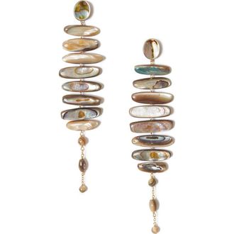 Chan Luu Mizumi Abalone Drop Earrings at Nordstrom