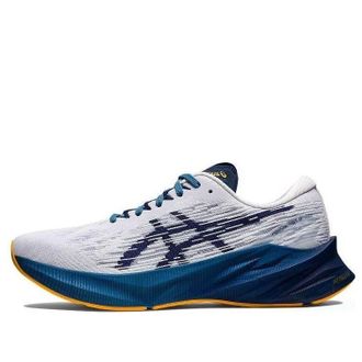 Asics Novablast 3 White Deep Ocean 1011B458-100