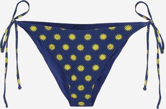 MC2 Saint Barth Blue Graphic Print Bikini Bottom