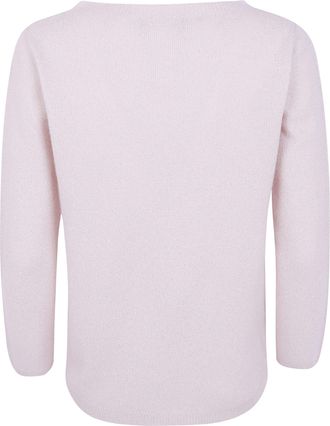 Fabiana Filippi Sweater Boatneck Lurex Platinum