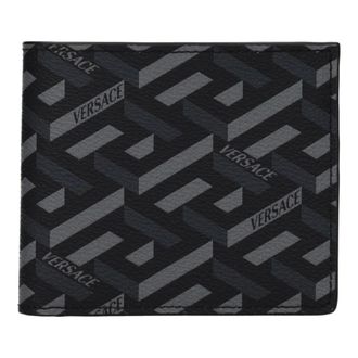 Versace Accessoires, Heren, Veelkleurig, ONE Size, Fabric Wallet