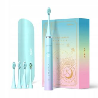 OEM Estuche Para Cepillo De Dientes S&oacute;nico Con 5 Cabezales S5 Seago Gradient Multicolor