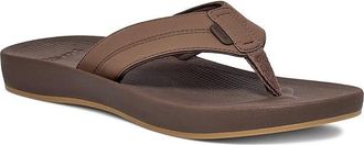 Sanuk Cosmic Coast Mens Shoes Brown : 10 D - Medium, Leather