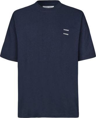 Samsøe & Samsøe Heren, Tops, Blauw, Maat: XL