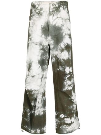 Darkpark Cargo con fantasia tie dye - Verde