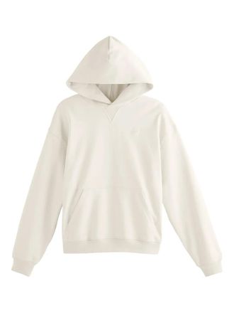 New Balance Athletics embroidered-logo hoodie - Neutrals