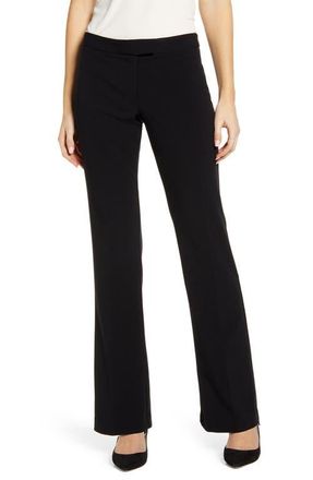 Vince Camuto Nina Wide Leg Pants in Rich Black at Nordstrom, Size 00