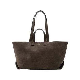 A.P.C. Le Drummer Bag - female - A.P.C. - Shopping Bags - Gray - ONE SIZE - Bags