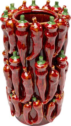Kare Design Jarr&oacute;n de porcelana roja 35 cm