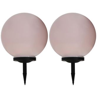 vidaXL Lecura Exterior Led 2 Pcs 40 Cm Rgb - 302004