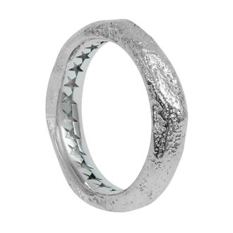 TwoJeys Accessoires, Heren, Grijs, 63 MM, Ring M Zilver